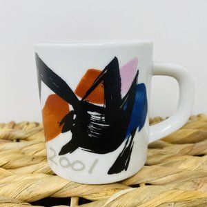 Rare Weiss Royal Copenhagen Fajance 2001 Dated Ceramic Collectors Small Mug 3in